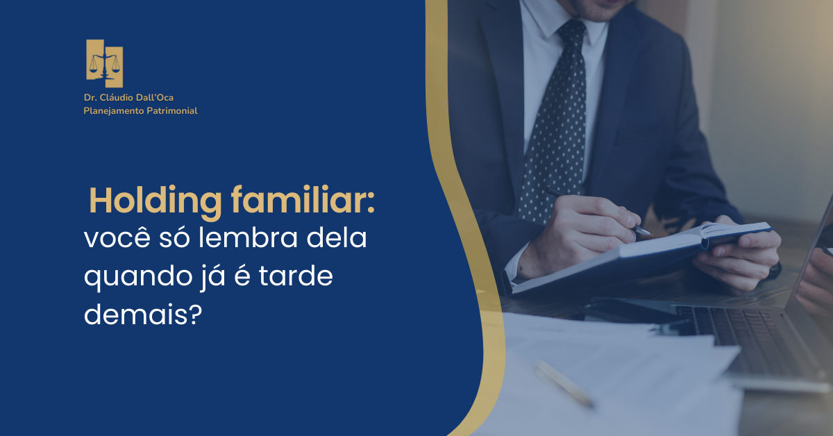 Holding familiar: você só lembra dela quando já é tarde demais?