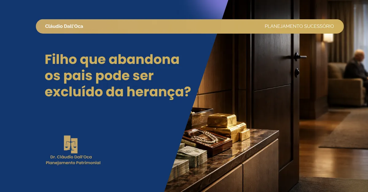 Filho que abandona os pais perde direito à herança? Entenda o que diz a lei