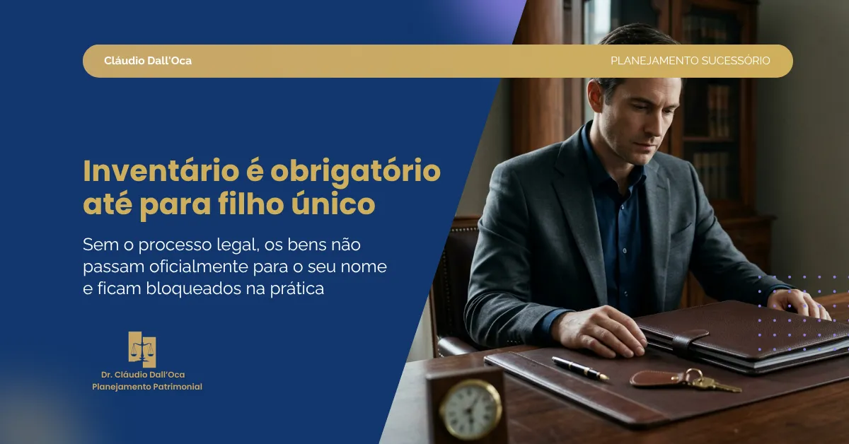 Filho único precisa fazer inventário? Entenda de forma direta