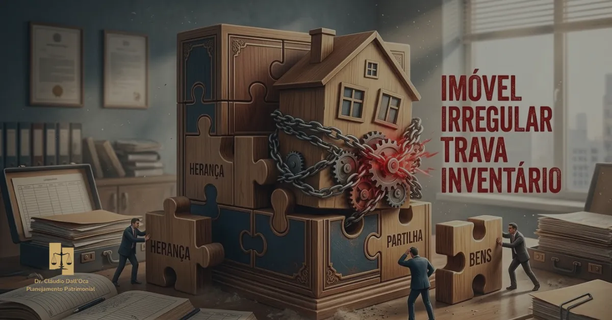 Imóvel irregular trava inventário? Entenda o que fazer em 2026