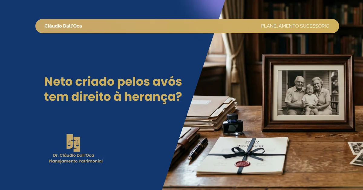 Neto criado pelos avós tem direito à herança? Entenda o que a lei permite