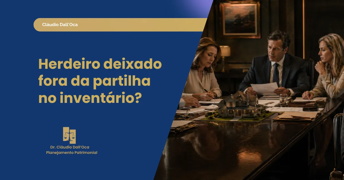 Herdeiro afastado da partilha: direitos no inventário