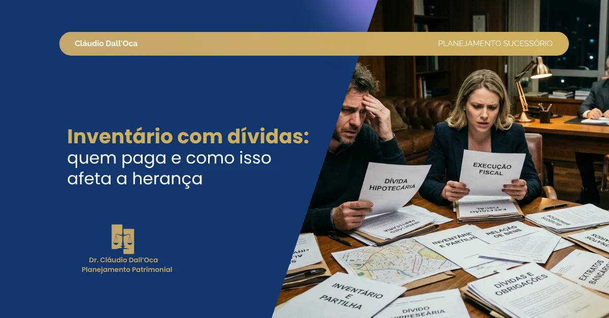 Inventário com dívidas: quem paga, como funciona e quais os riscos para herdeiros