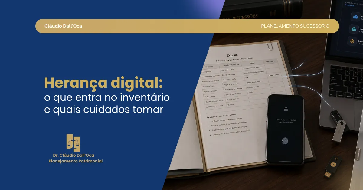 O que é herança digital e como afeta o inventário