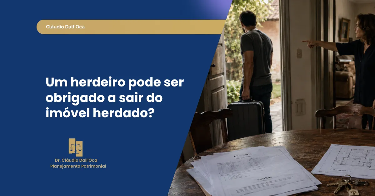 Herdeiro pode ser expulso de imóvel? Entenda limites