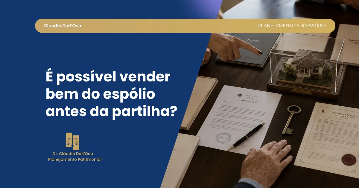 Venda de bem do espólio no inventário: cuidados