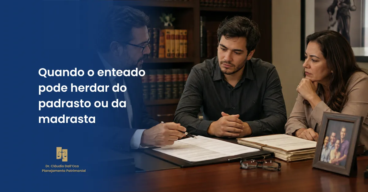 Enteado tem direito à herança do padrasto ou da madrasta?