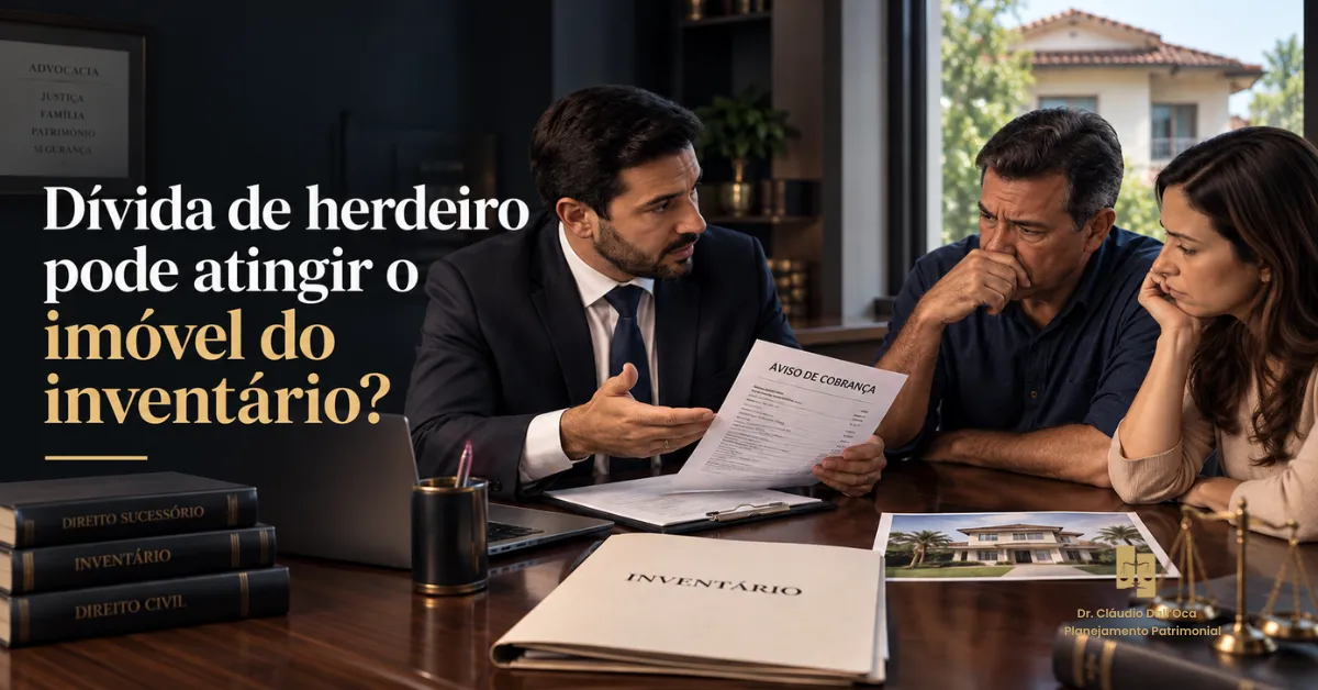 Dívida de herdeiro pode colocar o imóvel do inventário em risco?