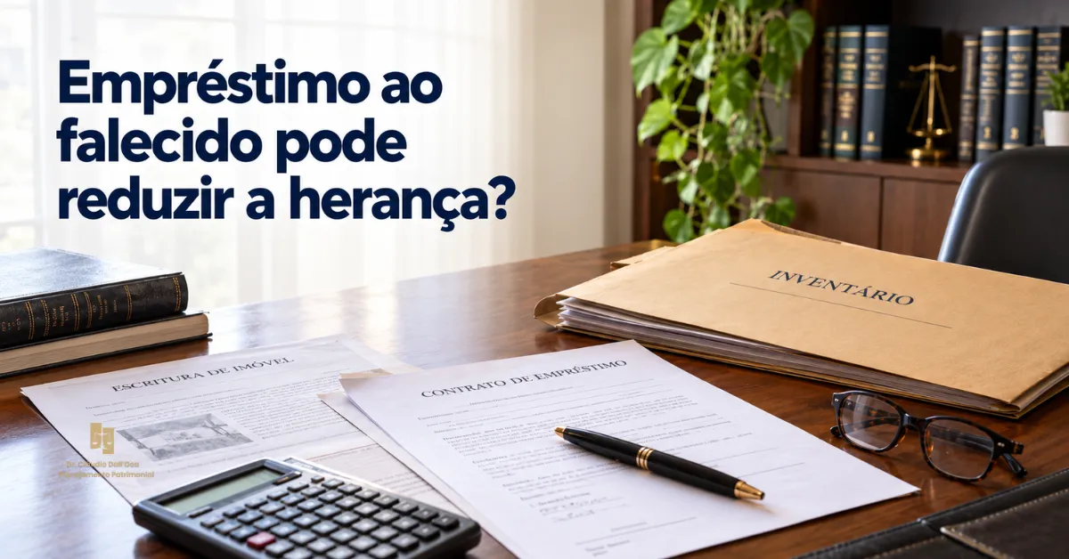 Empréstimo de herdeiro ao falecido pode reduzir a herança?