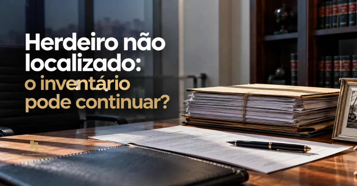 Herdeiro não localizado: o inventário pode continuar?